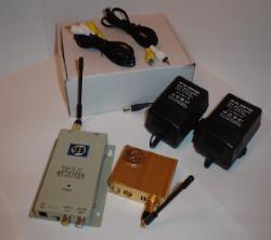 Радиоусилитель сигнала для проводных и беспроводных  видеокамер